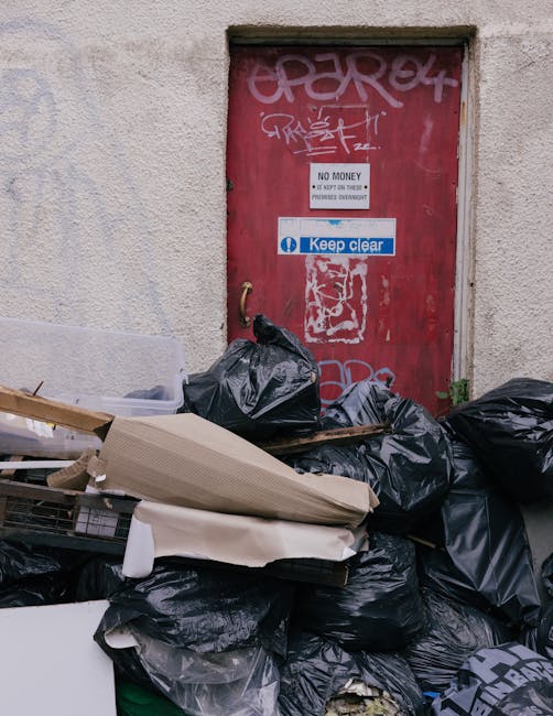 Real cost of stair carrying rubbish clearance in E13 Plaistow